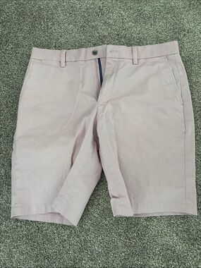 Men's  FootJoy Light Pink Cotton Chino golf Shorts 34